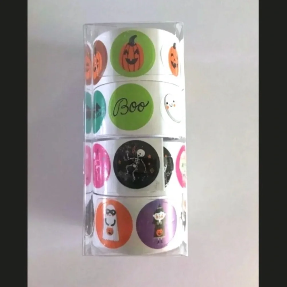 Halloween Pumpkin Stationery Set Notepad Stickers Pencils Glitter Planner Girl